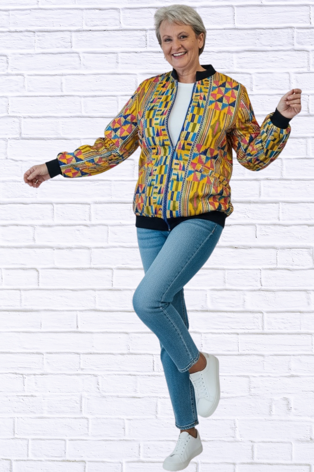 Maddy Traditional Bomber