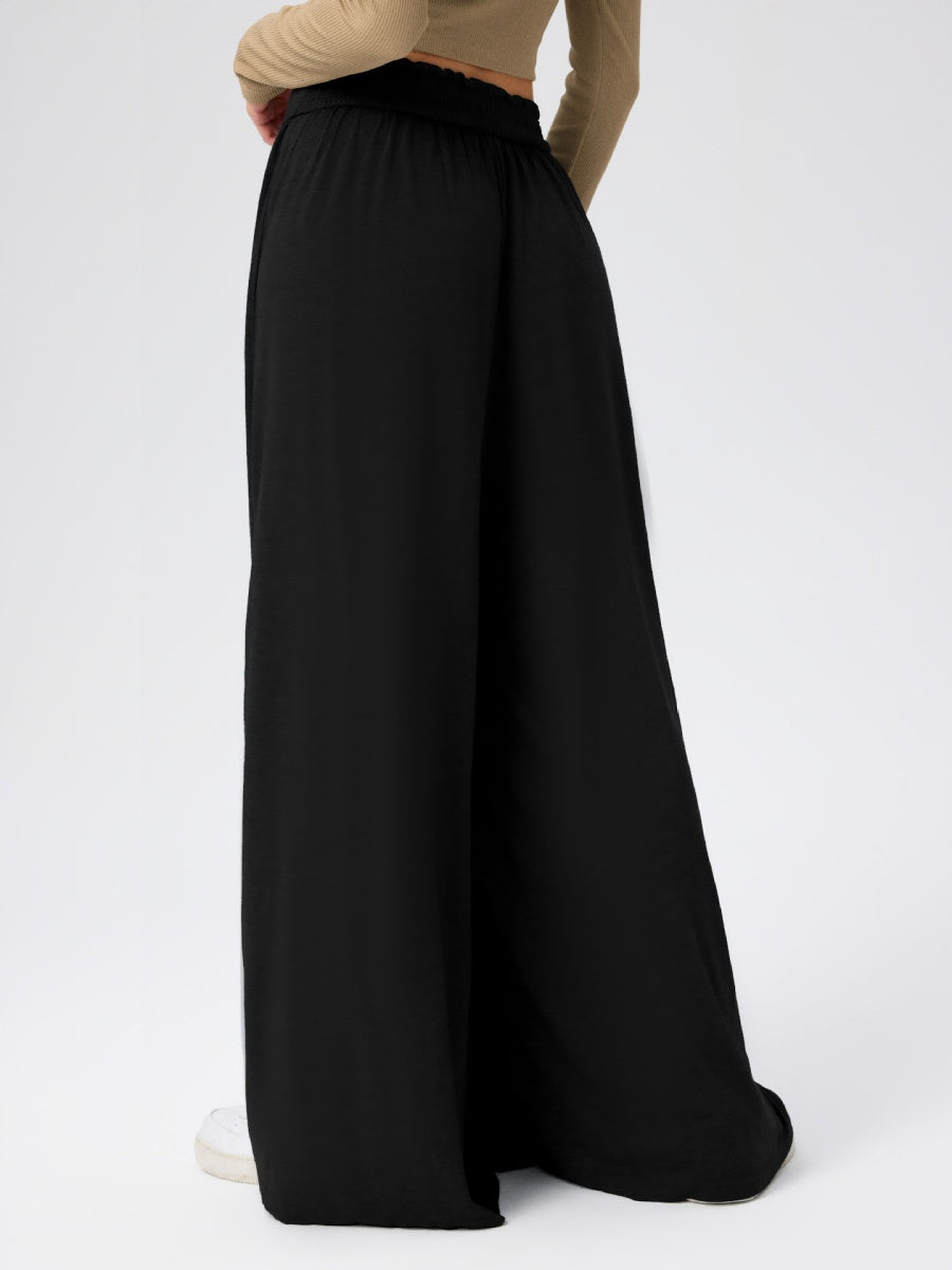 Loose-fit Culottes Pants Wide-leg Pants Drape Skirts