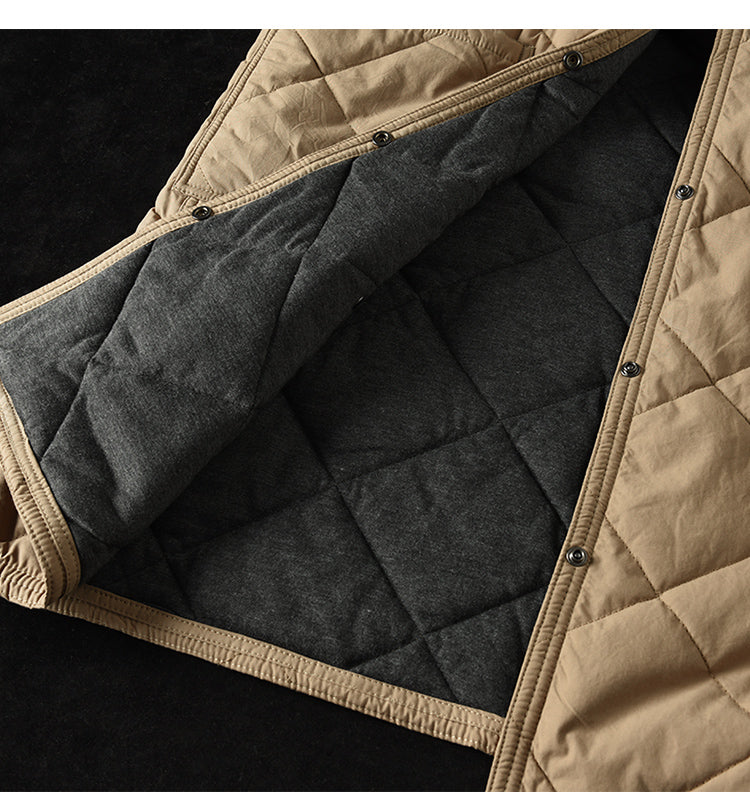 | Long padded coat