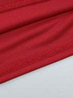 Deep V Backless Halter Jacket Tank Tops