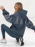 Autumn Women's Letter Hoodie Jackets