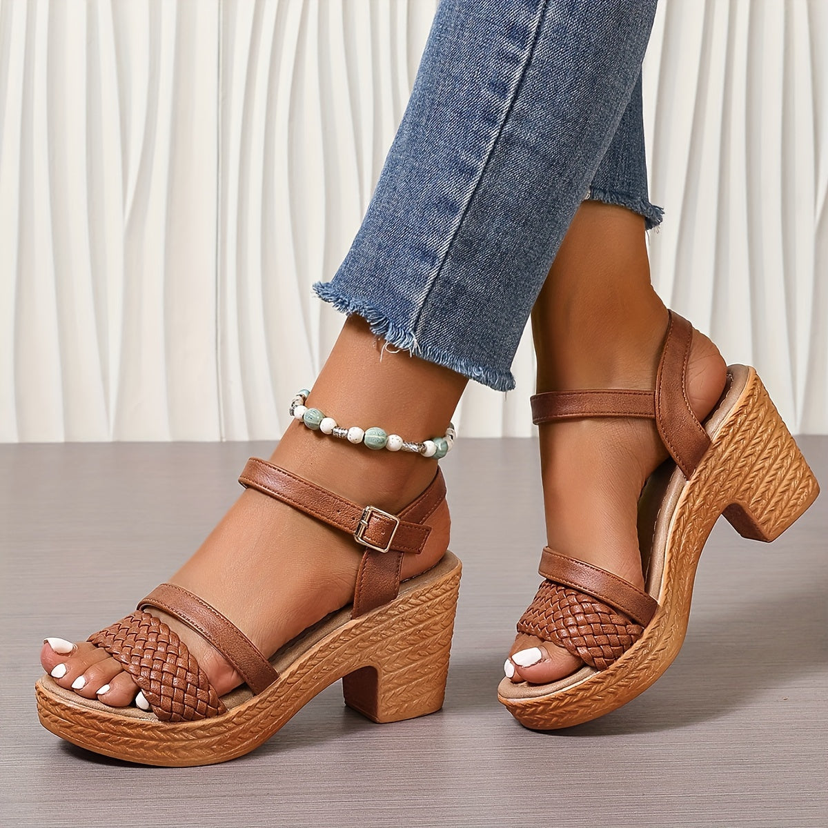 | Braided Sandals