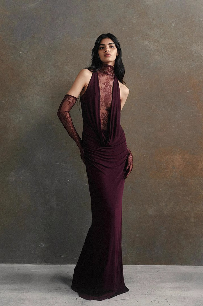 Cutout Bodycon Maxi Dress