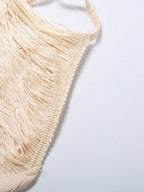 Tassel V-neck Halter Hip-hugging Mini&Short Dresses