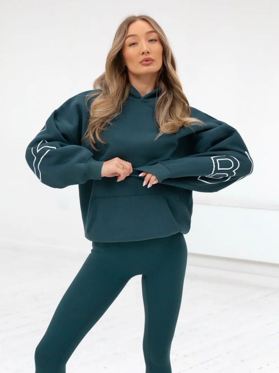 Autumn Women's Letter Hoodie Jackets
