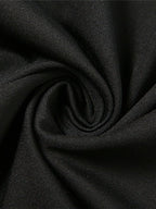 Backless Long sleeve Black Mini&Short Dresses