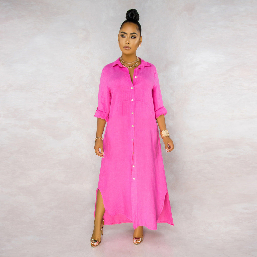Silvia Exclusive Overshirt Dress Set Designer Edit