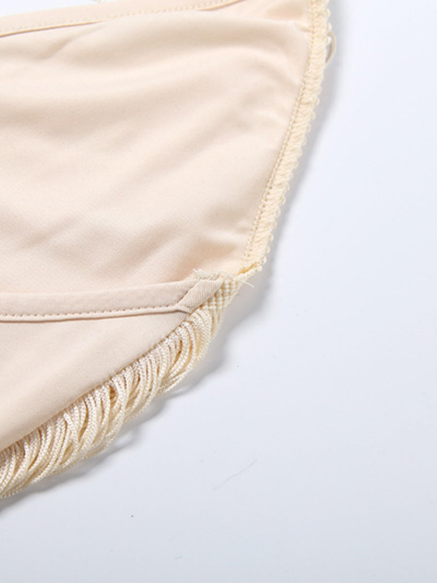 Tassel V-neck Halter Hip-hugging Mini&Short Dresses