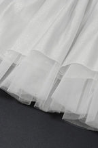 Elegant Strapless Party Dress