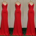 Gina Sleeveless Sexy Back Fitted Gown