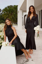 Ximena Premium Maxi Dress Black Boutique Collection