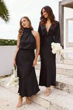 Ximena Premium Maxi Dress Black Boutique Collection