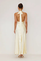 Ofelia Exclusive Maxi Dress Yellow Chic Silhouette Collection