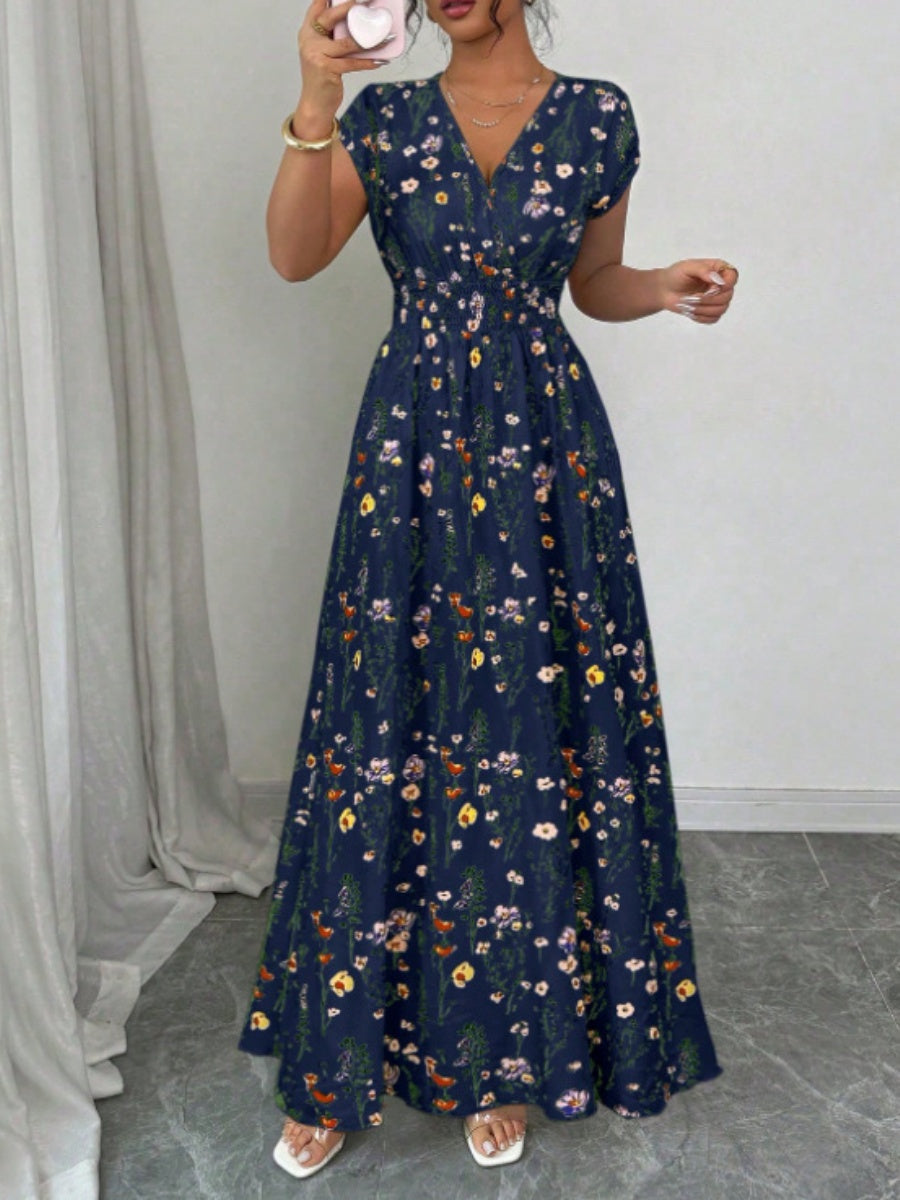Hit Flowers Plants And Flowers Maxi Dresses