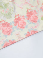Floral Print Strapless Bodycon Mini Dress