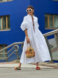 Vera Minimalist White Dress Everyday Luxe Edit