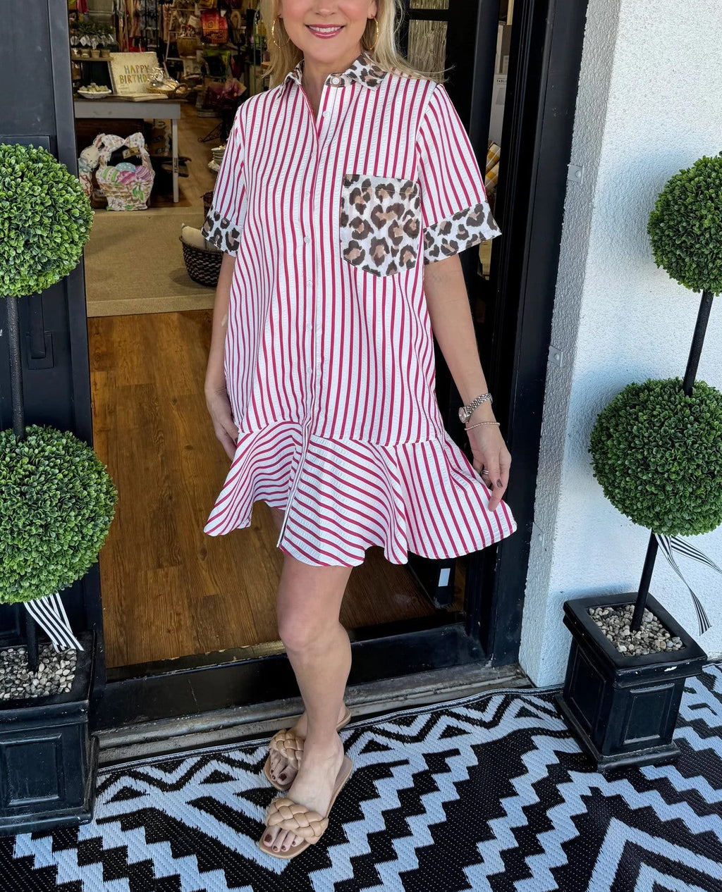 | Striped Dress