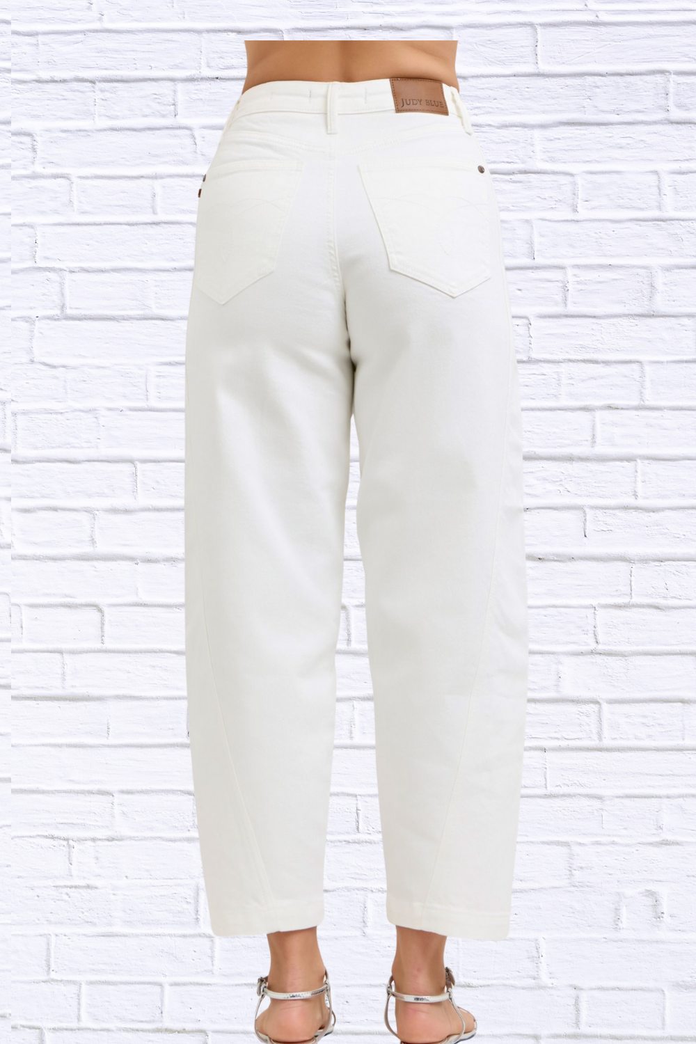Judy Blue High-Waisted Rigid Magic Panel Barrel Jeans