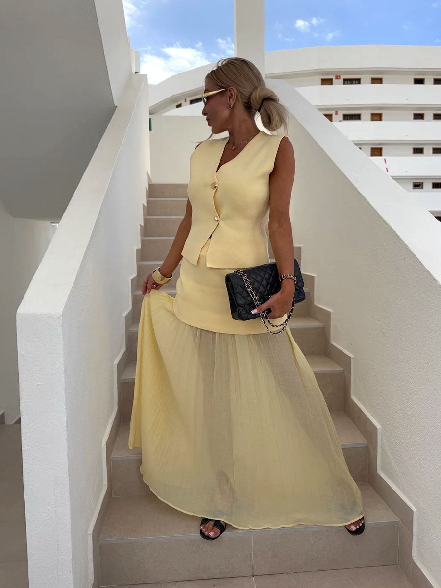 Knit Luxe Suit Dress Two Set