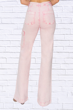 RISEN Full Size High Rise Cargo Pocket Jeans