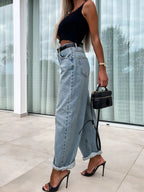 Loose Distressed Jeans
