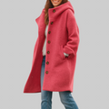| Cozy mid-length coat