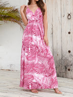 Floral Print Bohemia Camisoles Maxi Dresses