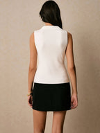Solid Color Basic Women's Casual Top