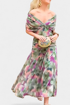 Elowen | Floral V-Neck Dress