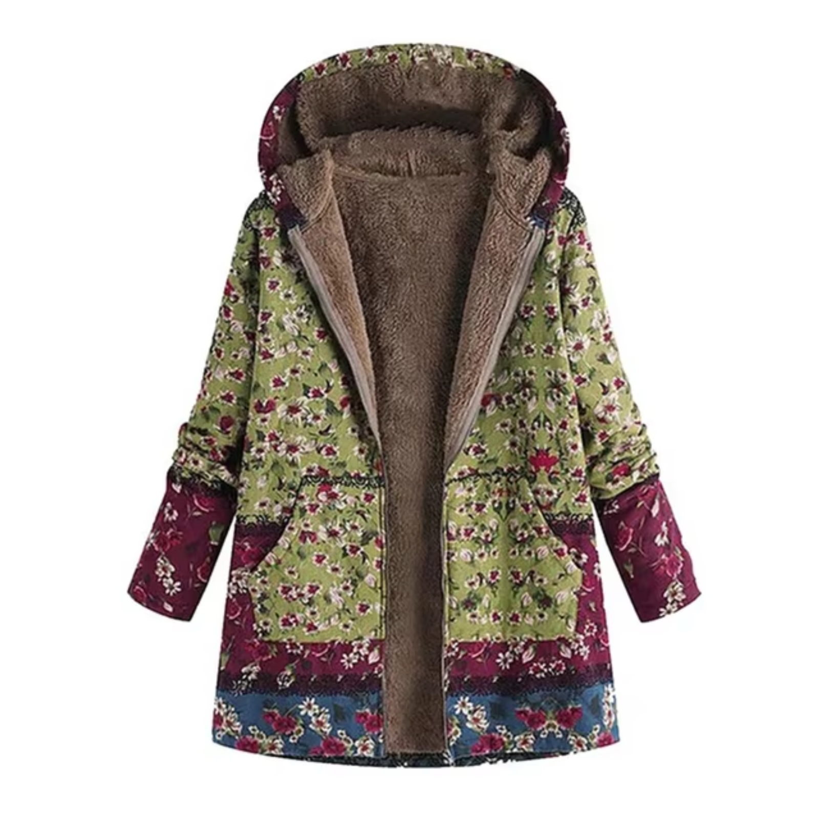 | Cotton winter jacket with hood