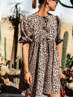Alessandra Timeless Leopard Dress Everyday Luxe Edit