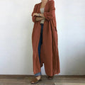 | Long Casual Trench Coat for Women