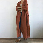 | Long Casual Trench Coat for Women