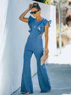 Fashion Denim Jumpsuit