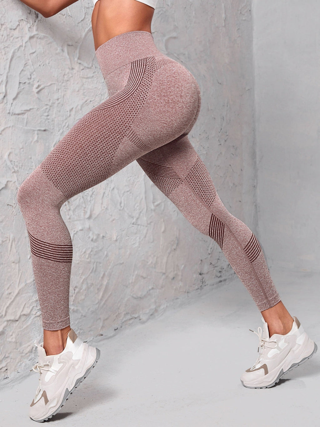 Seamless High-waisted Hip Lift Sports Yoga Pants