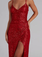 Liber Summer Women's Sequins Maxi Dresses