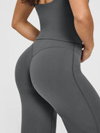 High-waisted Flared Pants Sports Yoga Pants