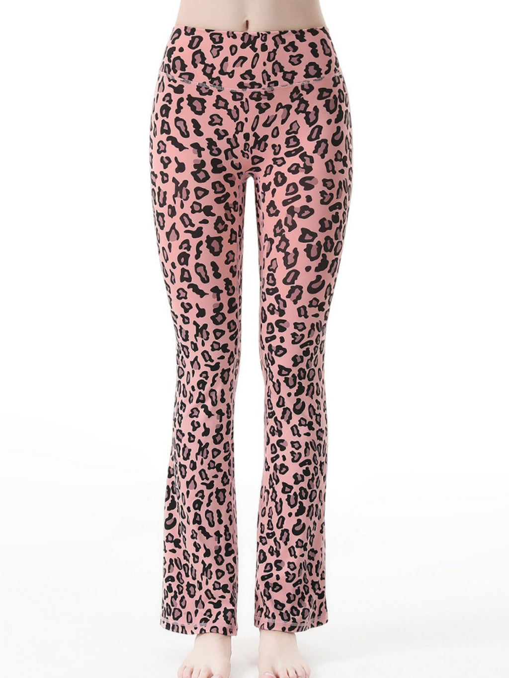 Leopard Print Yoga Slim Fit Hip Body Pants