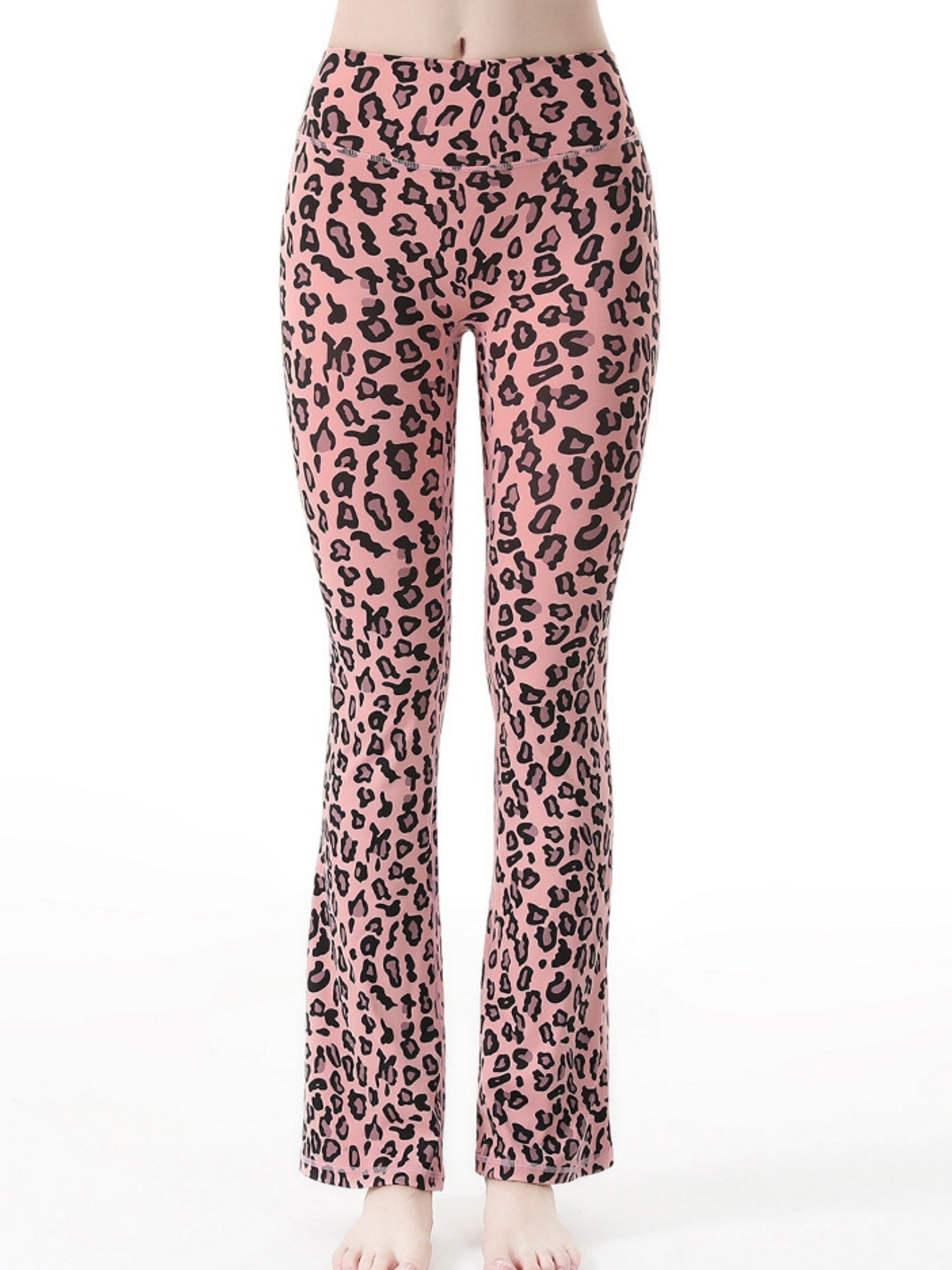 Leopard Print Yoga Slim Fit Hip Body Pants