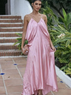 Loose-fit Lazy Extra Large Camisoles Maxi Dresses
