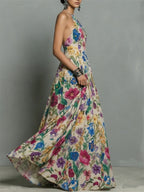 Floral Print Midi Dress