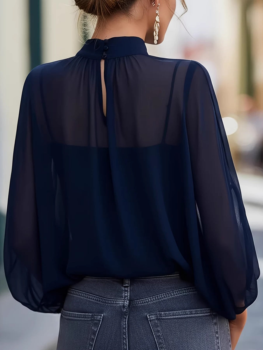 Perspective Batwing Sleeves Temperament Camisoles Smock Set 2-piece Sets