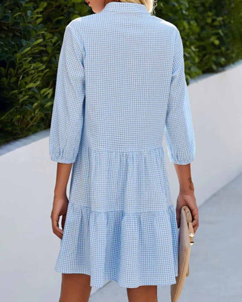Aisling Aesthetic Summer Dress Knotted, Premium Wardrobe Essential