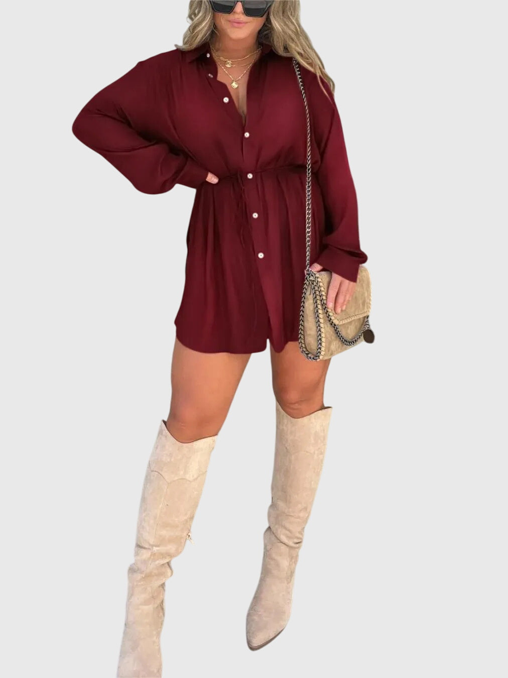 | Elegant Romper Dress