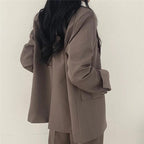 | Women's Tailored Suit Set, Long Blazer