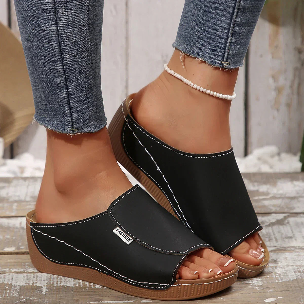 | Slip-On Sandals