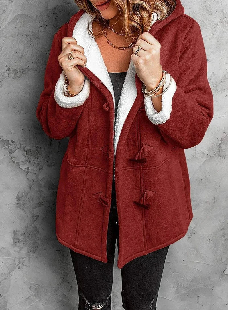 | Coat with lambskin lining