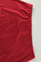Strapless Crop Top High Waist Bodycon Maxi Skirt Set