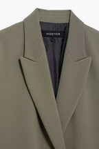 Double Breasted Casual Blazer