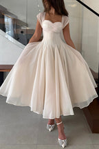 Elegant Sleeveless Waist-cinching Mesh Full-hem Maxi Dress